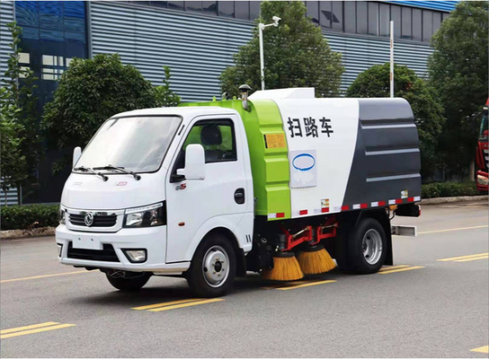 4x2 van de de Vrachtwagenbenzine van de wiel de Gemeentelijke Hygiëne Macht 113hp Mini Road Sweeper