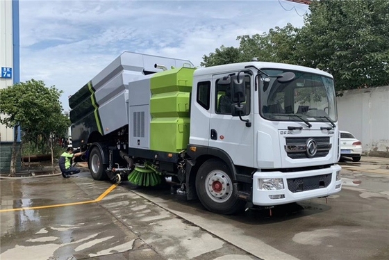 Schoonmakend de Vrachtwagendieselmotor 4x2 8m 200 HP van de Veger Gemeentelijke Hygiëne
