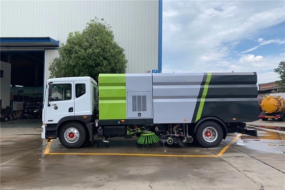 Schoonmakend de Vrachtwagendieselmotor 4x2 8m 200 HP van de Veger Gemeentelijke Hygiëne