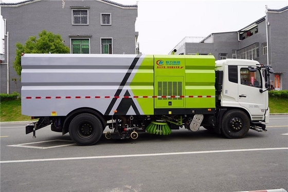 16 CBM Gemeentelijke Wielbasis 5000mm van de Hygiënevrachtwagen 210 HP Veger Schoonmakende Vrachtwagen