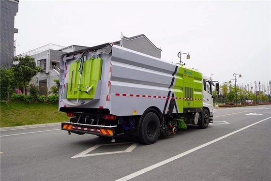 16 CBM Gemeentelijke Wielbasis 5000mm van de Hygiënevrachtwagen 210 HP Veger Schoonmakende Vrachtwagen