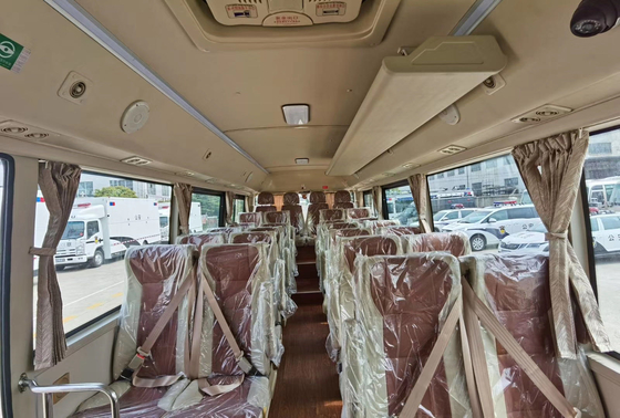 Euro 2 Diesel 4 5 6 Bus Commuter Bus 154 HP 4400mm Handtransmissie