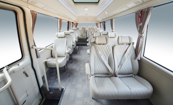 De Bussen LEIDENE van de Leerzetels 7m van de luxeonderlegger voor glazen 150hp Dieselmotor Koplamp