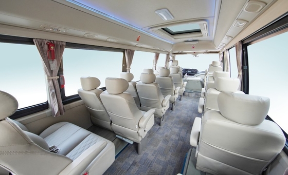 De Bussen LEIDENE van de Leerzetels 7m van de luxeonderlegger voor glazen 150hp Dieselmotor Koplamp