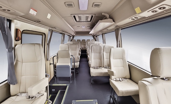 10 - Diesel van 28 Leerzetels Kleine Onderlegger voor glazenbus 7m 148hp-Machtsonderlegger voor glazen