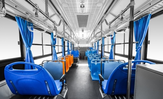 39 Seater Bus van de Toeristenluxe Zuivere Elektrische 300 - 430km de Hoogste Snelheid van 69 km/h