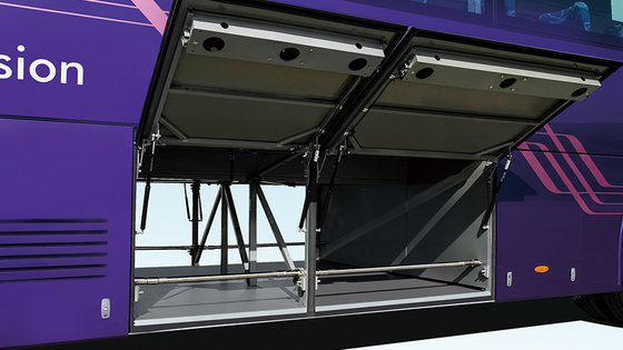 Emissieloze Stadsbus In de voorsteden Bus Pure Electric 47 Zetels 200 - 300 km Afstand in mijlen