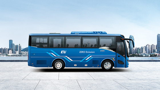 4300mm de Bus Bus Pure Electric 39 van de Wielbasistoerist Seater Verlaten Leiding