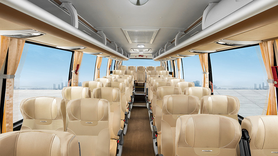 4300mm de Bus Bus Pure Electric 39 van de Wielbasistoerist Seater Verlaten Leiding
