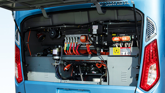 4300mm de Bus Bus Pure Electric 39 van de Wielbasistoerist Seater Verlaten Leiding