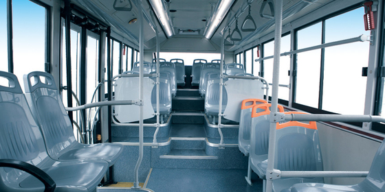Van de de Stadspassagier van de stedelijk Verkeerslijn Bus 69 de Elektrische Openbare Bussen van km/h 10 - 31 Zetels