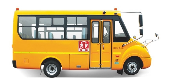 5m 10 - 19 de Motor68hp 2900mm Wielbasis van Shuttle Bus Diesel van de Passagiersstudent