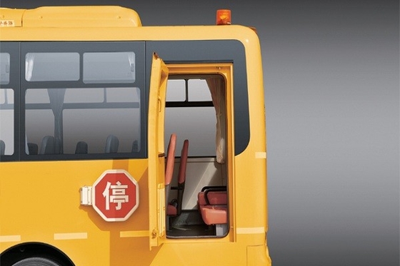 7.9m Student Shuttle Bus 24 - 45 Gele de Schoolbus van de Zetels140hp Dieselmotor