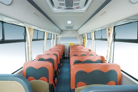 7.9m Student Shuttle Bus 24 - 45 Gele de Schoolbus van de Zetels140hp Dieselmotor