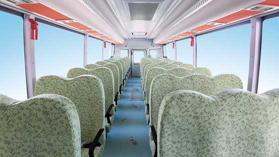 De Student Shuttle Bus 9.6m 24 - 51 Zetels 165hp van de dieselmotorschool