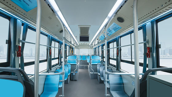 EV 36 Seater-de Bus10m Wielbasis 5100mm Afstand in mijlen 300 - 400km van de Luxestad